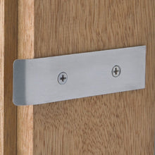 Superior Brass Extended Striker Plate 100mm Polished Stainless Steel 100x25mm