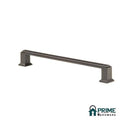Zanda Manhattan Cabinet Handle in Brush Nickle & Matt Black - primehardware