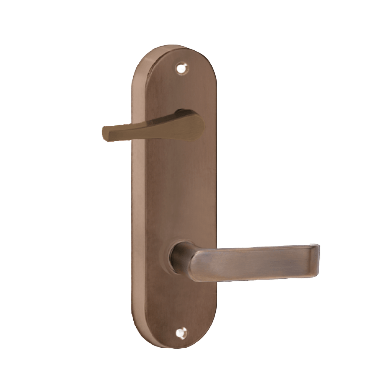 Lockwood 2939 Round End Plate With Disabled Turn & 59 Lever Oil Rubbed Bronze 2939/59ORB - primehardware
