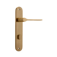 IVER COMO DOOR LEVER HANDLE ON OVAL BACKPLATE - CUSTOMISE TO YOUR NEEDS