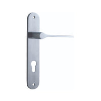IVER COMO DOOR LEVER HANDLE ON OVAL BACKPLATE - CUSTOMISE TO YOUR NEEDS