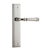 IVER VERONA DOOR LEVER HANDLE ON STEPPED BACKPLATE - CUSTOMISE TO YOUR NEEDS
