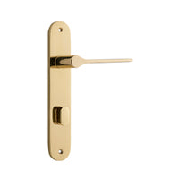 IVER COMO DOOR LEVER HANDLE ON OVAL BACKPLATE - CUSTOMISE TO YOUR NEEDS