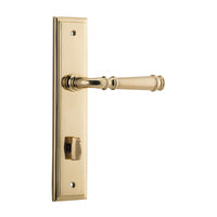 IVER VERONA DOOR LEVER HANDLE ON STEPPED BACKPLATE - CUSTOMISE TO YOUR NEEDS