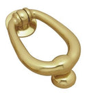 Superior Brass Contemporary Knocker Oval PB 150x100mm - primehardware