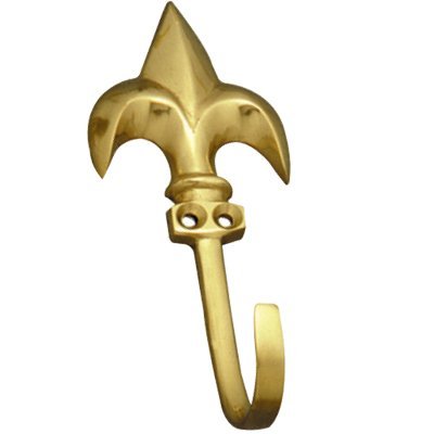 Superior Brass Robe Hook PB 125mm - primehardware