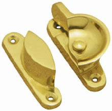Superior Brass Sash Fastener Fitch 65mm Polished Brass L65 x H20 x W25mm (Striker W25mm)