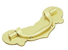 Superior Brass Chest Handle Polished Brass 120mm