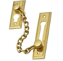 Superior Brass Door Chain Polished Brass 130mm