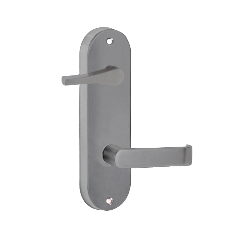 Lockwood 2939 Round End Plate With Disabled Turn & 59 Lever Polyester Powdercoat 2939/59PC - primehardware