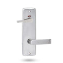 Lockwood 1941 Square End Plate Privacy Indicator Disabled Turn & 59 Lever Satin Chrome 1941/59SC - primehardware