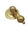 Superior Brass Tear Drop Polished Brass 32mm