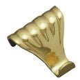 Superior Brass Picture Hook Polished Brass 35x45mm