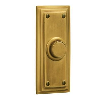 Superior Brass Bell Plate Edged PB 85x38mm - primehardware
