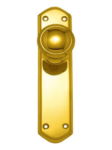 Superior Brass Knob Latch Passage Set PB 150x48mm