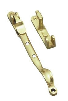 Superior Brass Casement Stay Polished Brass 140mm