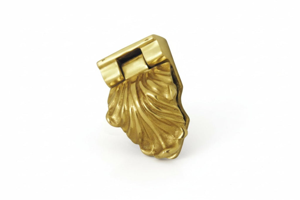 Gold decorative element on a white background