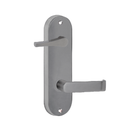 Lockwood 2939 Round End Plate With Disabled Turn & 59 Lever Polyester Powdercoat 2939/59PC - primehardware
