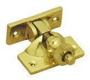 Superior Brass Sash Window Fastener Old English Style PB - primehardware