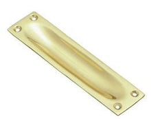 Superior Brass Flush Pull 89mm Polished Brass 89x27mm