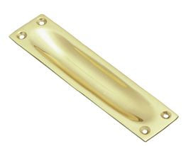 Superior Brass Flush Pull PB 89mm