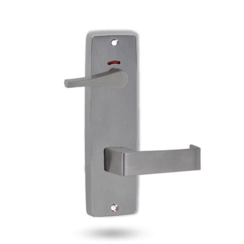 Lockwood 1941 Square End Plate Privacy Indicator Disabled Turn & 90 Lever Polyester Powdercoat 1941/90PC - primehardware