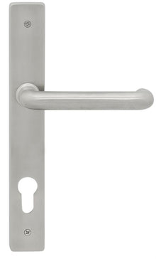 Superior Brass 316 Stainless Steel Lever Entrance 85mm Satin Stainless Steel 228x32mm (Pair)