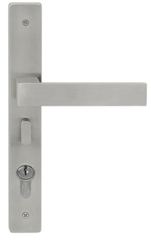 Superior Brass 316 Stainless Steel Lever Entrance myLOCK Satin Stainless Steel 228x32mm (Pair)