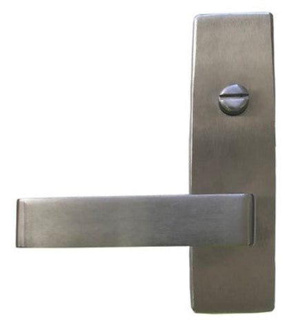 Lockwood 1803 Square End Plate With Emergency Turn & 20 Knob Satin Chrome 1803/20SC - primehardware
