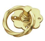 Superior Brass Gate Ring Polished Brass 70mm
