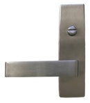 Lockwood 1803 Square End Plate With Emergency Turn & 20 Knob Satin Chrome 1803/20SC - primehardware