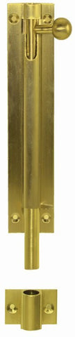 Superior Brass Barrel Bolt 25mm Throw PB 100mm - primehardware