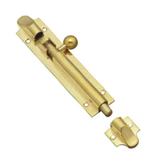 Superior Brass Barrel Bolt Tapered 155mm Polished Brass 150mm