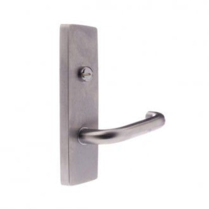 Lockwood 1803 Square End Plate With Emergency Turn & 70 Lever Satin Chrome 1803/70SC - primehardware