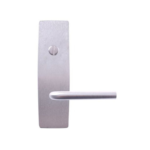 Lockwood 1803 Square End Plate With Emergency Turn & 74 Lever Chrome Plate 1803/74CP - primehardware