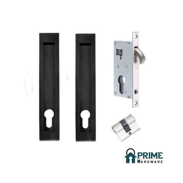 Zanda Verve Sliding Door Lock Kits - Narrow Style - primehardware