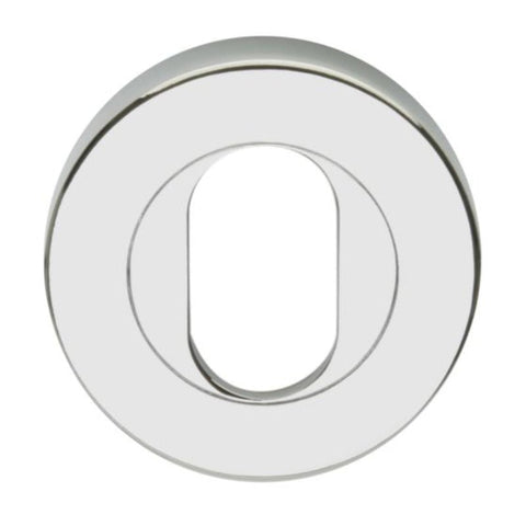 Lockwood Velocity 55mm Round Oval Cylinder Escutcheon SC Satin Chrome VSR6/SC - primehardware
