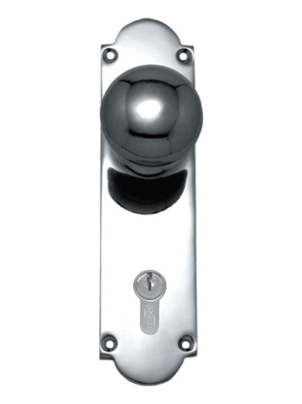 Superior Brass Knob Lock (CC 85mm lock) SC 200x50mm - primehardware