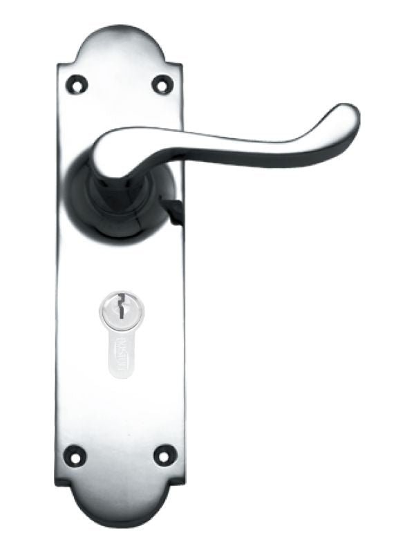 Superior Brass Lever Lock (CC 47.6mm) SC 200x50mm ONLY LEVER SET - primehardware