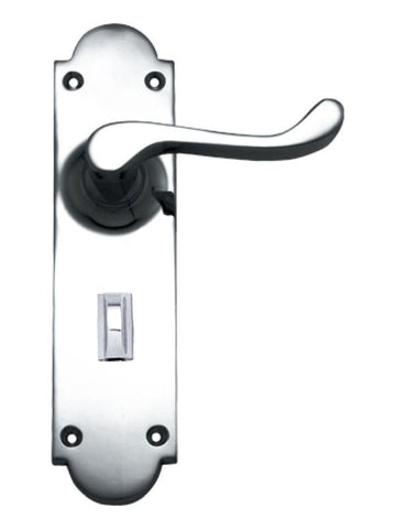 Superior Brass Lever Lock Privacy SC 200x50mm ONLY LEVER SET - primehardware