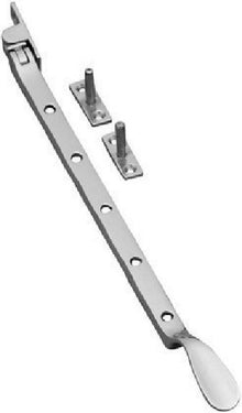 Superior Brass Casement Stay D Satin Chrome 330mm