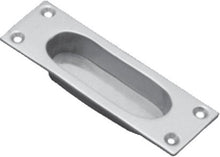 Superior Brass Flush Pull Satin Chrome 100x35mm