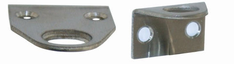 Superior Brass Angle + Flat Keeper suit Barrel Bolts PB - primehardware