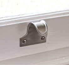 Superior Brass Sash Lift Ribbed Satin Chrome