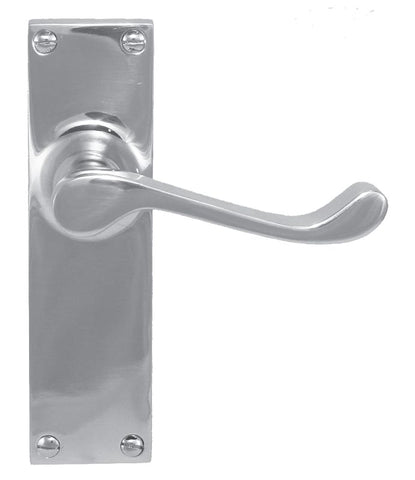 Superior Brass Lever Latch Passage Set SC 150x42mm ONLY LEVER SET - primehardware