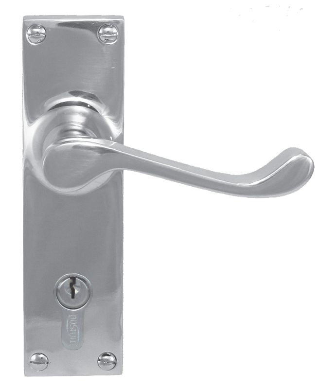 Superior Brass Lever Lock (CC 47.6mm) SC 150x42mm ONLY LEVER SET - primehardware