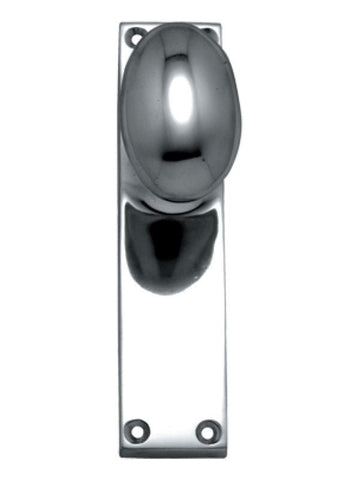 Superior Brass Oval Knob Latch SC 100x42mm - primehardware