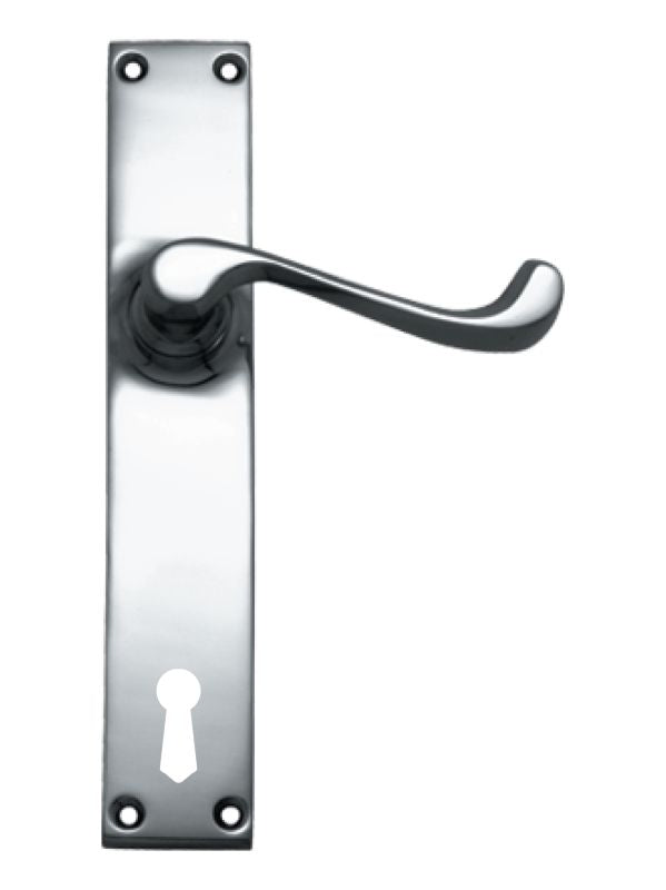 Superior Brass Lever Lock (CC 57mm) SC 200x36mm  ONLY LEVER SET