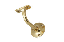 Superior Brass Hand Rail Bracket Polished Brass 75mm