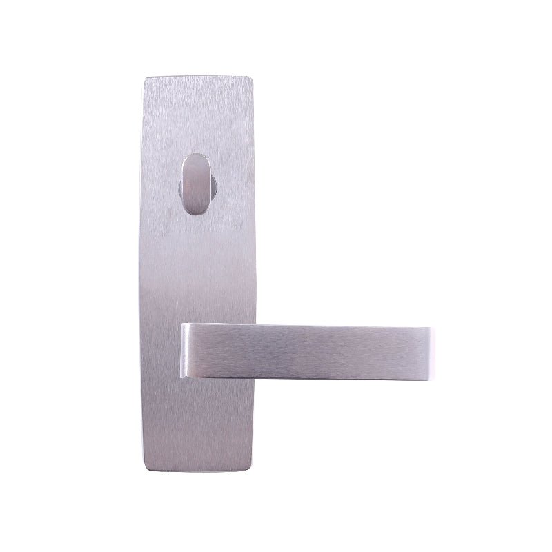 Lockwood 1804 External Square End Plate With Turnknob & Lever 101 Architectural Bronze 1804/101AZ